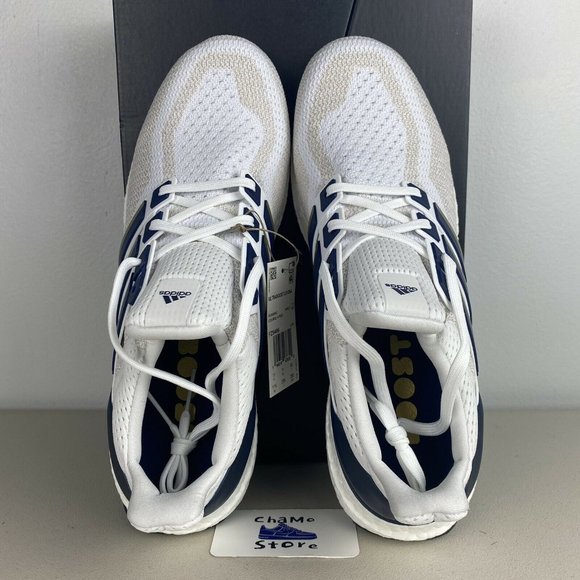 Adidas UltraBoost 2.0 DNA Mens Stefon Diggs PE White Navy Gold - Picture 6 of 12